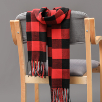 180*35cm zima mężczyźni szalik kobiety tassel krata cashmere klasyczne ciepłe kobiece szal jesień długi para wrap Unisex tłumik hidżab 1